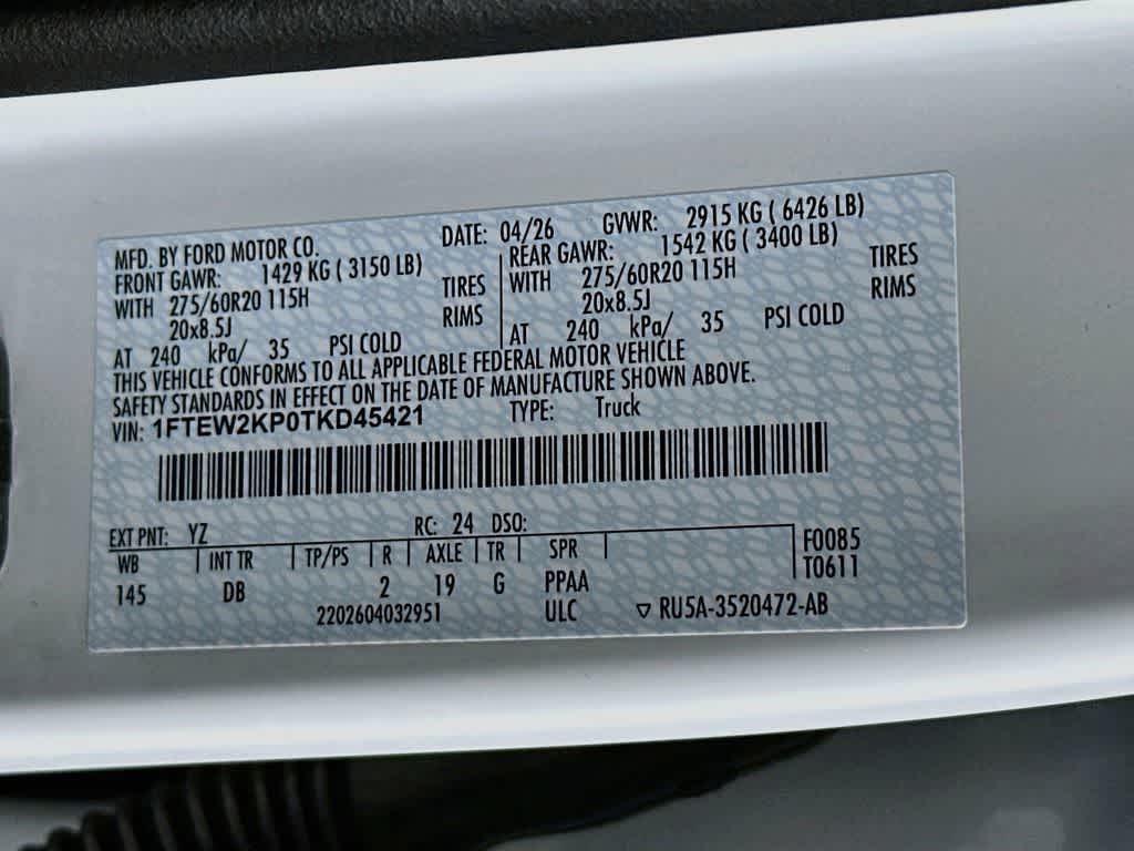 2026 Ford F-150 STX