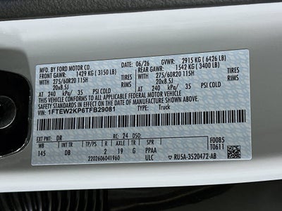 2026 Ford F-150 STX