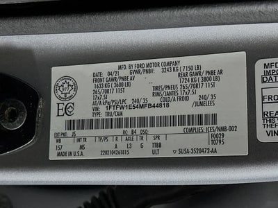 2021 Ford F-150 XLT
