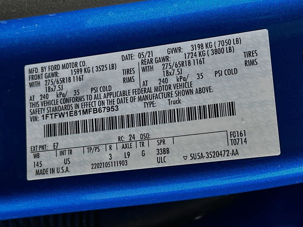 2021 Ford F-150 XLT