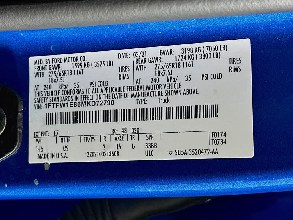 2021 Ford F-150 XLT