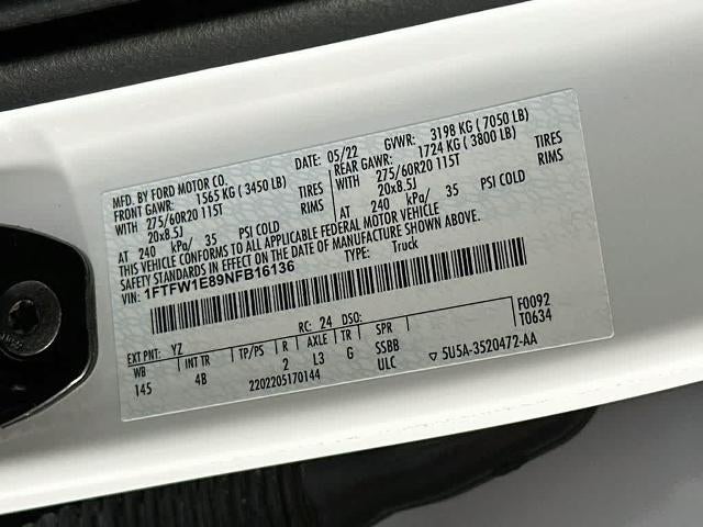2022 Ford F-150 XLT