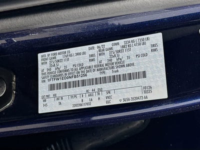 2022 Ford F-150 Limited