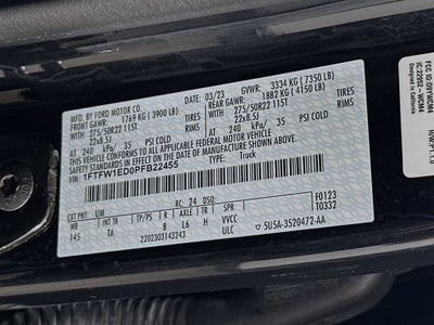2023 Ford F-150 Limited