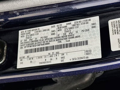 2022 Ford F-150 Limited