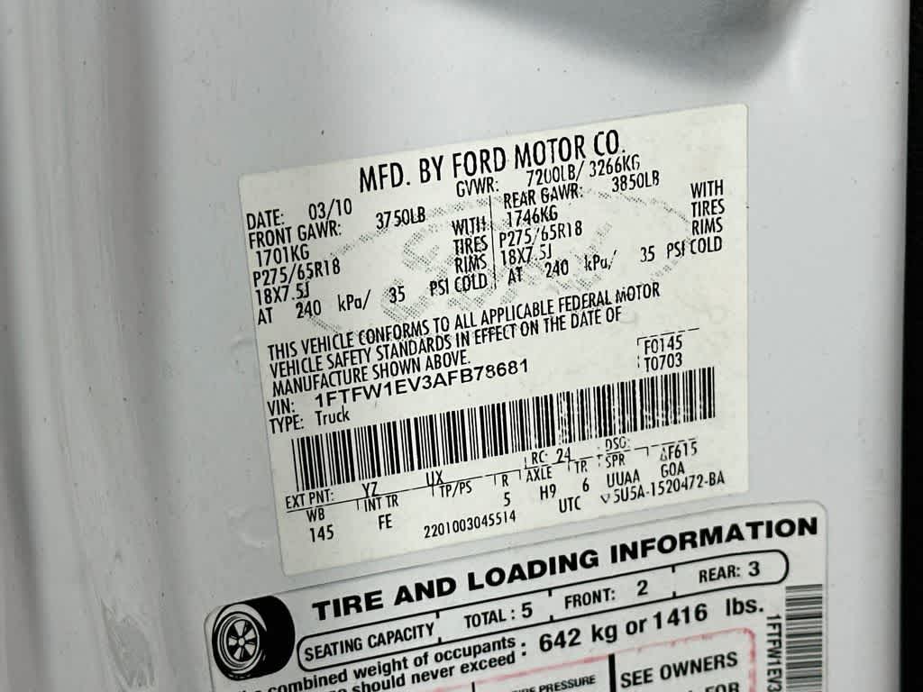 2010 Ford F-150 Base