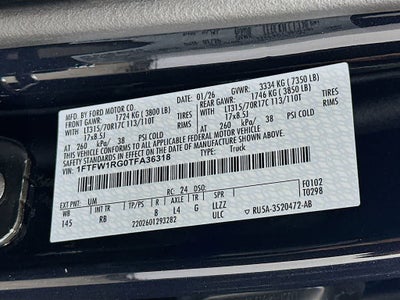 2026 Ford F-150 Raptor