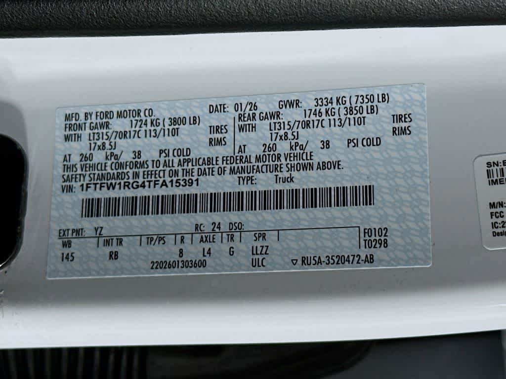 2026 Ford F-150 Raptor