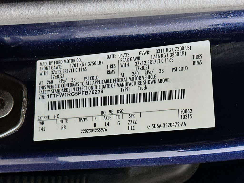 2023 Ford F-150 Raptor