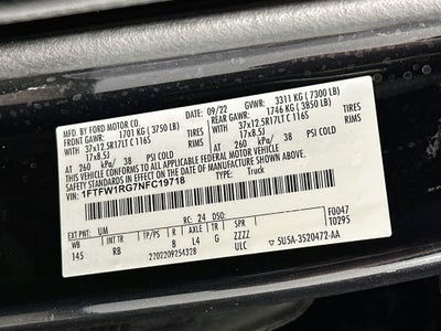 2022 Ford F-150 Raptor