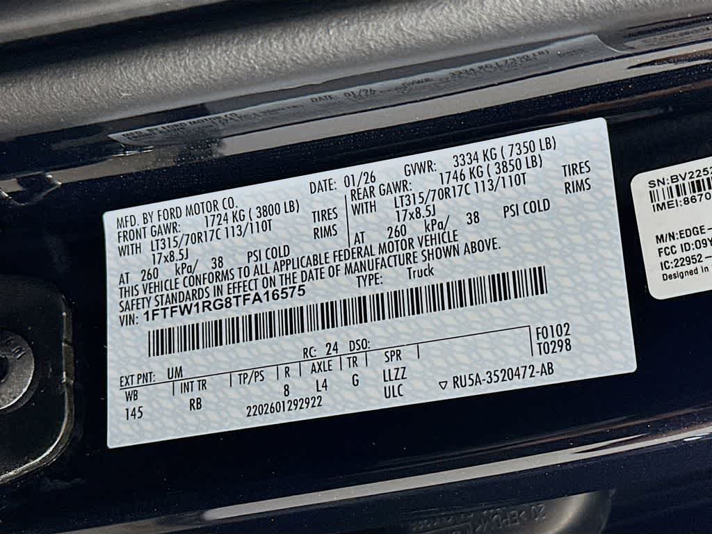 2026 Ford F-150 Raptor