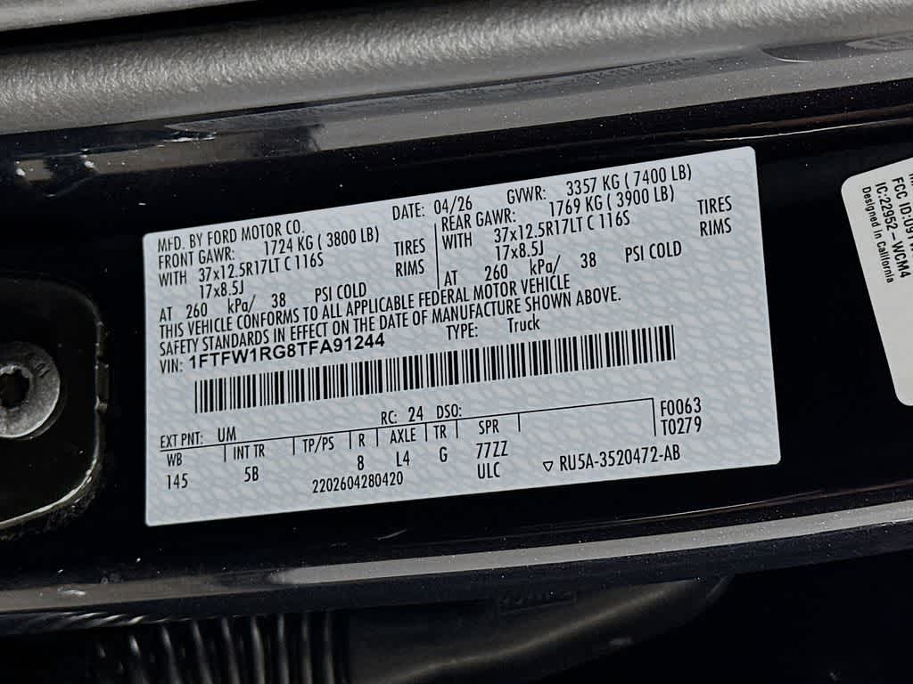 2026 Ford F-150 Raptor