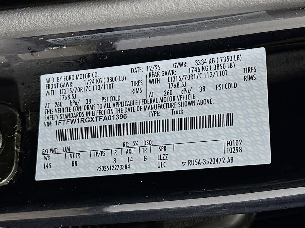 2026 Ford F-150 Raptor