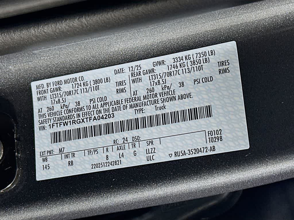 2026 Ford F-150 Raptor