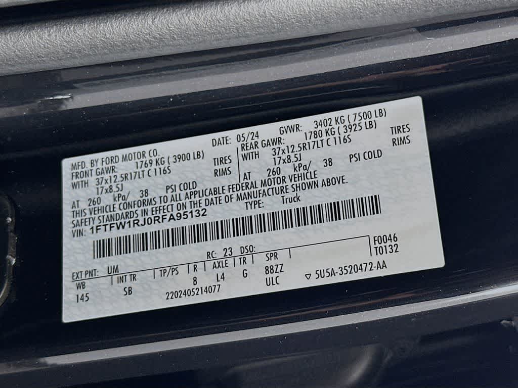 2024 Ford F-150 Raptor