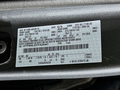 2026 Ford F-150 Tremor