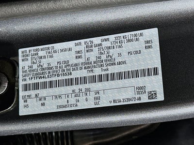 2026 Ford F-150 Tremor