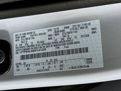 2025 Ford F-150 Tremor