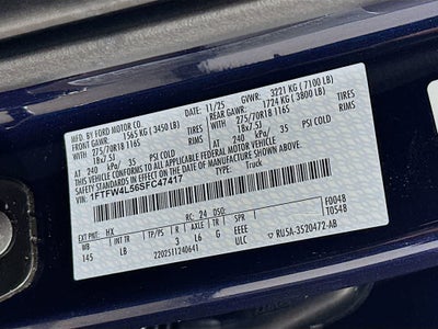 2025 Ford F-150 Tremor