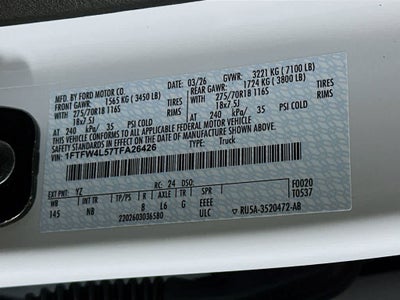 2026 Ford F-150 Tremor