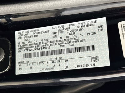 2025 Ford F-150 Tremor