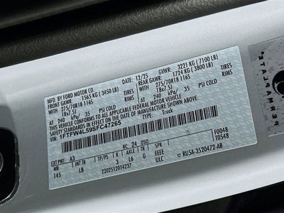 2025 Ford F-150 Tremor