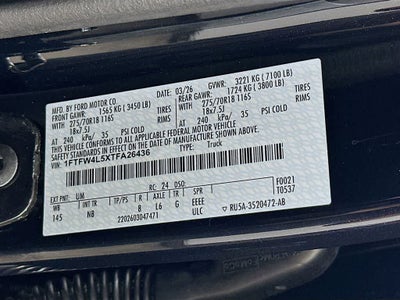 2026 Ford F-150 Tremor