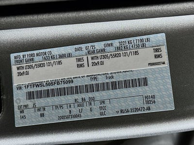 2025 Ford F-150 LARIAT