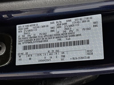 2026 Ford F-150 LARIAT