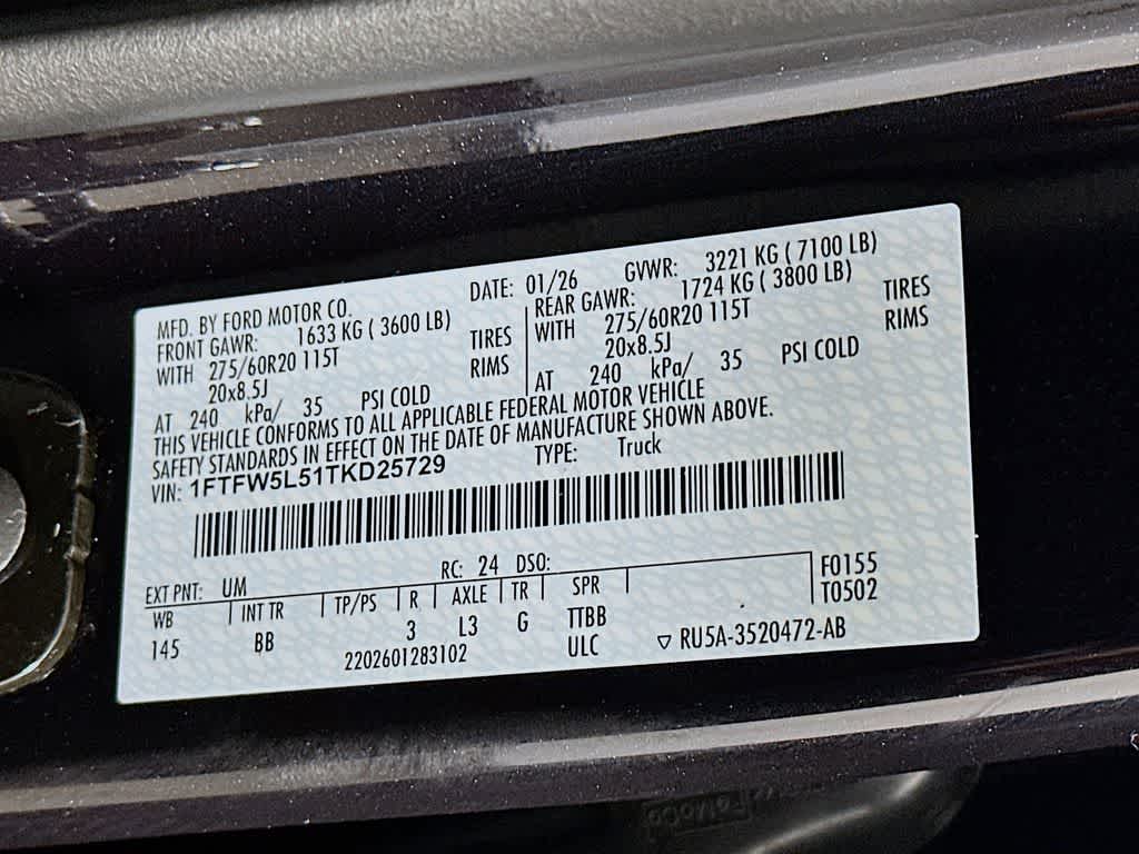 2026 Ford F-150 LARIAT