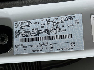 2026 Ford F-150 LARIAT