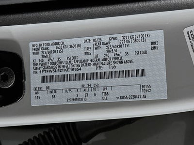 2026 Ford F-150 LARIAT
