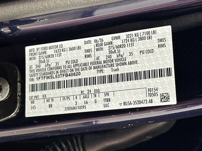 2026 Ford F-150 LARIAT