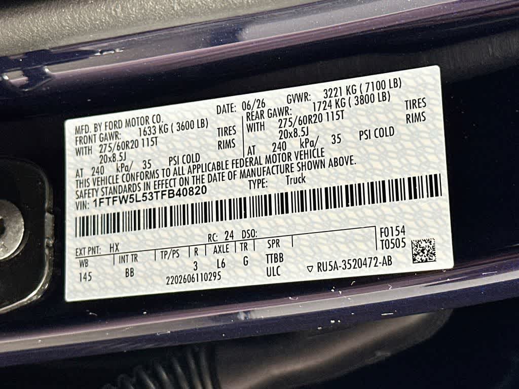 2026 Ford F-150 LARIAT