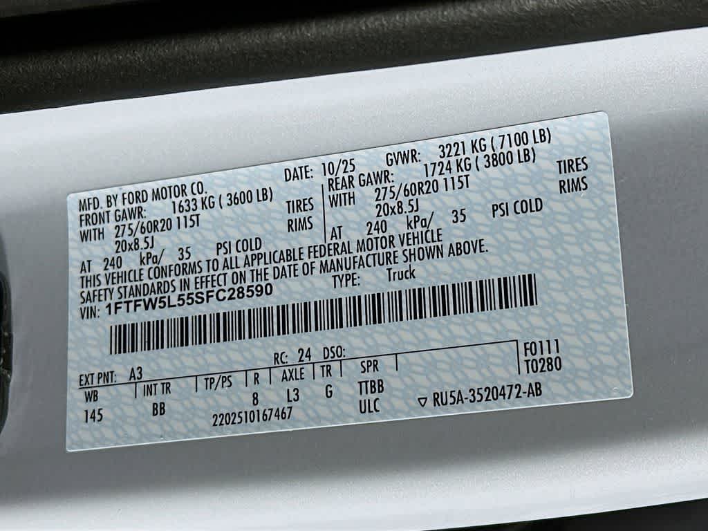 2025 Ford F-150 Lariat®