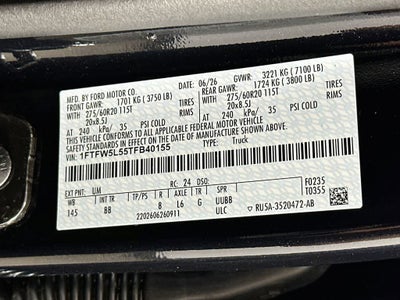 2026 Ford F-150 LARIAT