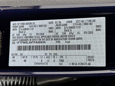 2026 Ford F-150 Lariat®