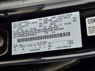 2026 Ford F-150 LARIAT