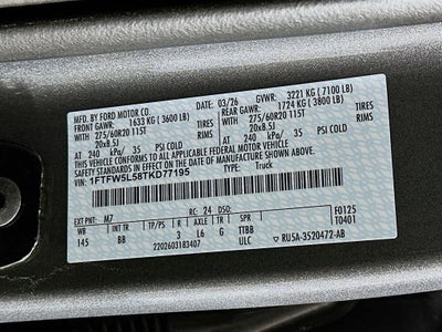 2026 Ford F-150 Lariat®