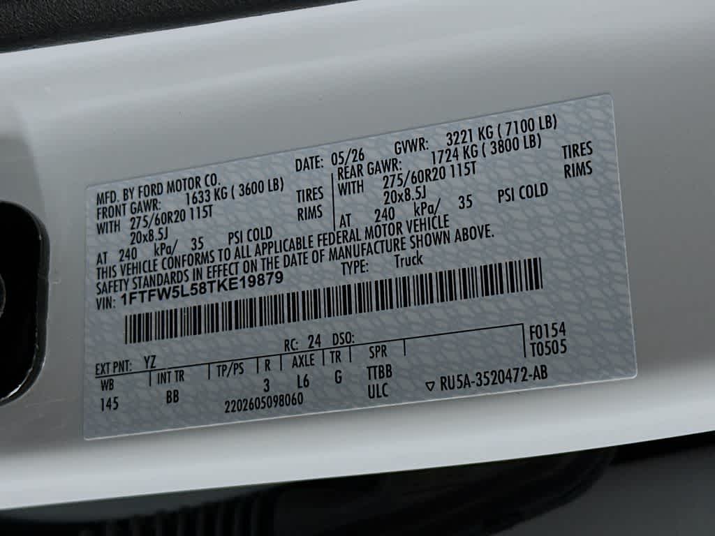 2026 Ford F-150 LARIAT