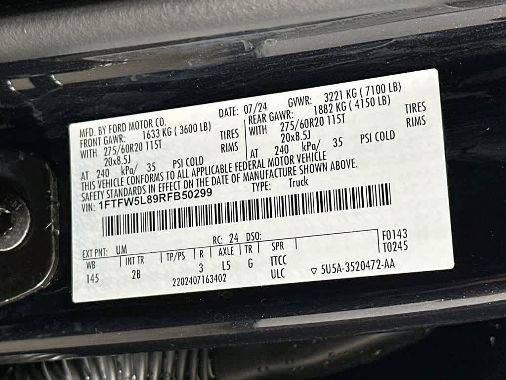 2024 Ford F-150 LARIAT