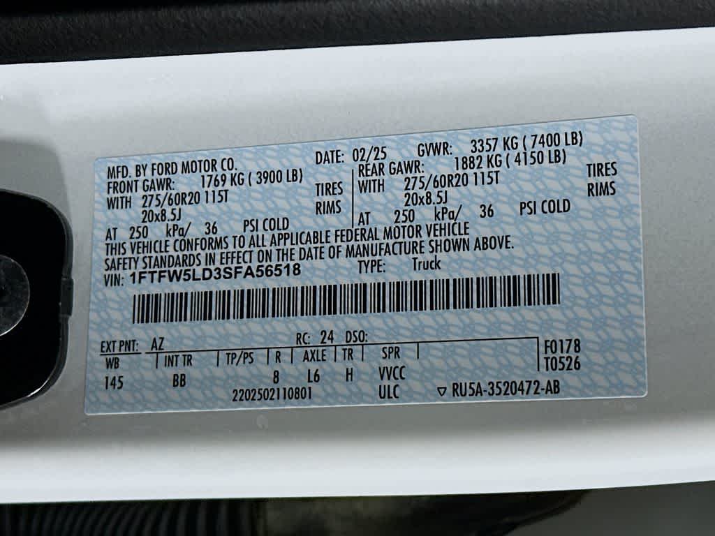 2025 Ford F-150 LARIAT