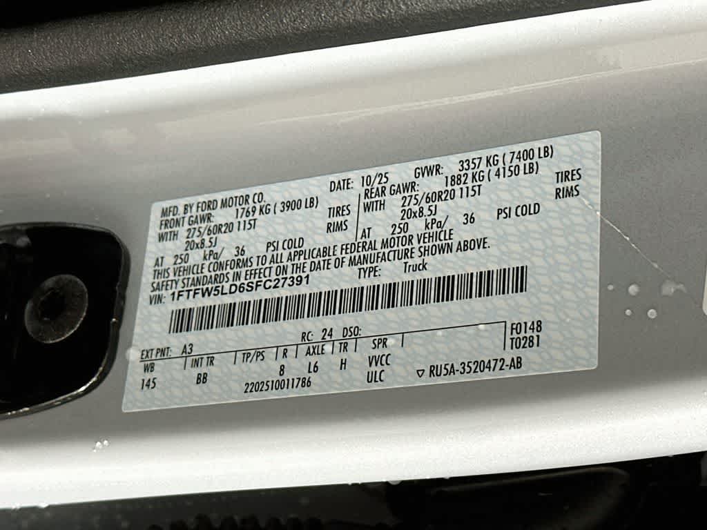 2025 Ford F-150 LARIAT