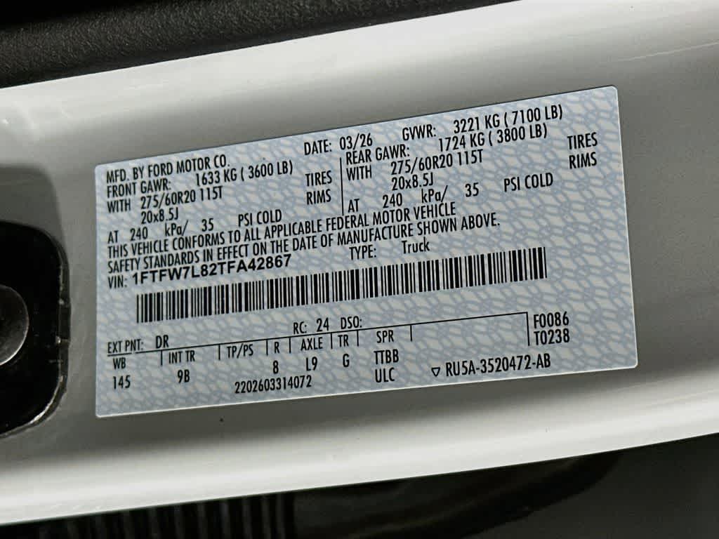 2026 Ford F-150 Platinum®