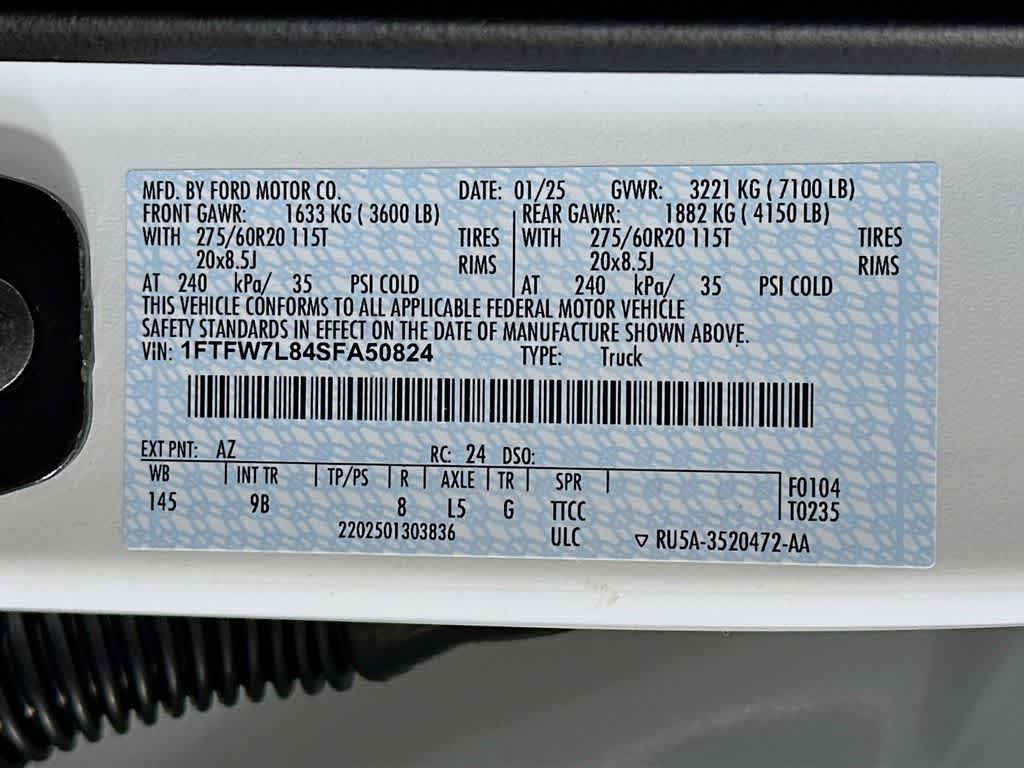 2025 Ford F-150 Platinum