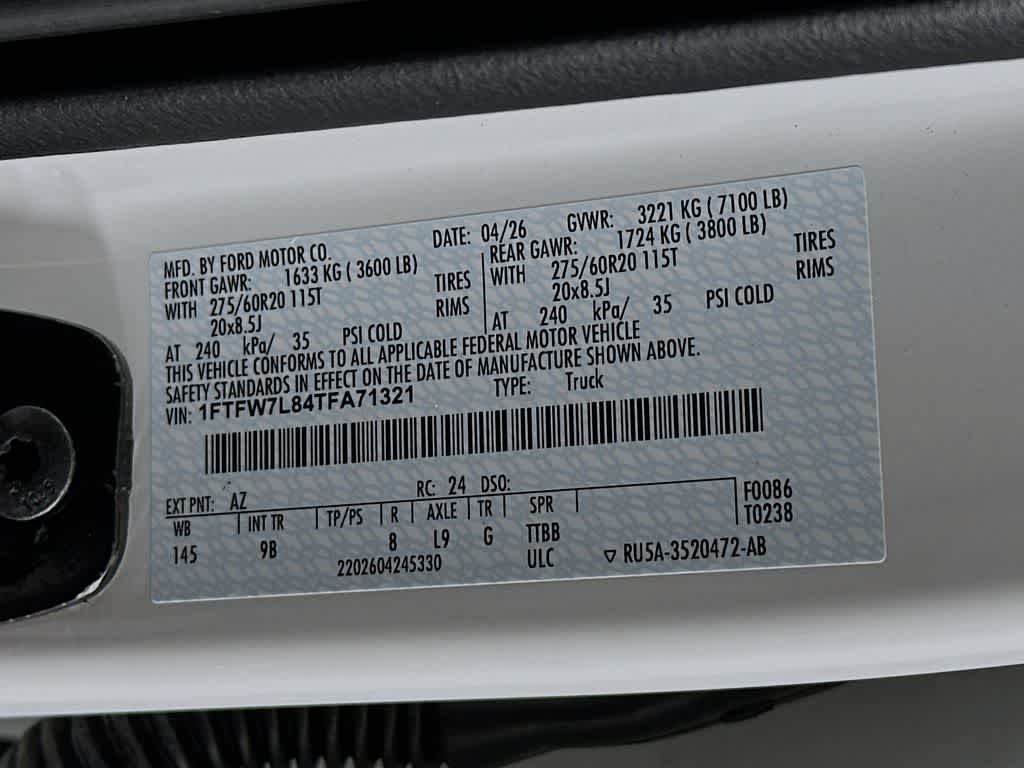 2026 Ford F-150 Platinum