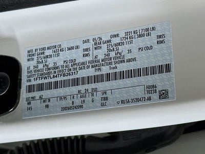 2026 Ford F-150 Platinum