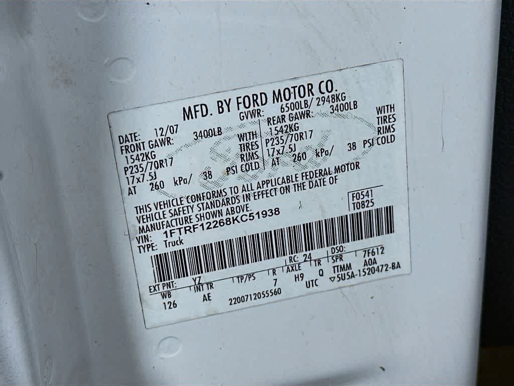 2008 Ford F-150 Base