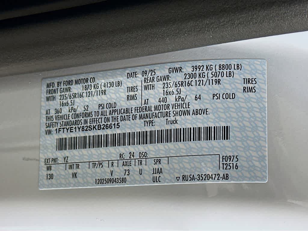 2025 Ford Transit Cargo Van