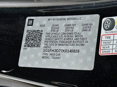 2019 Chevrolet Camaro 2SS